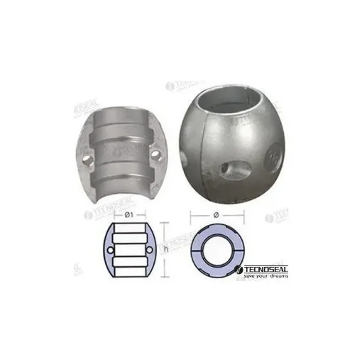 TECNOSEAL Axle Collar Anode, Zinc - TEN00500 product image