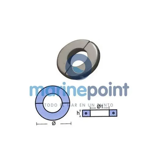 TECNOSEAL Anode Collar Shaft 40mm - TEN00558 product image