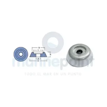 TECNOSEAL Zinc Anode Lewmar 140TT - TEN01080 product image