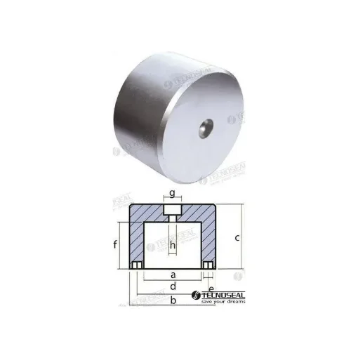 TECNOSEAL Zinc Anode for Riva Opera Boats - TEN00438 product image