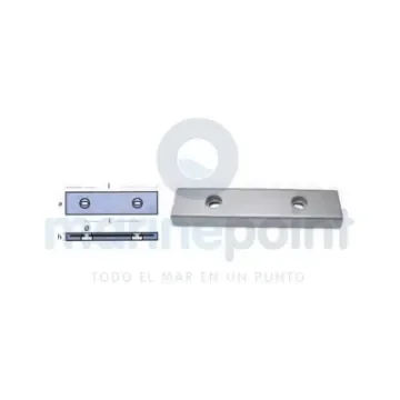TECNOSEAL Aluminium Anode Plate for Hull - TEN00276EAL product image