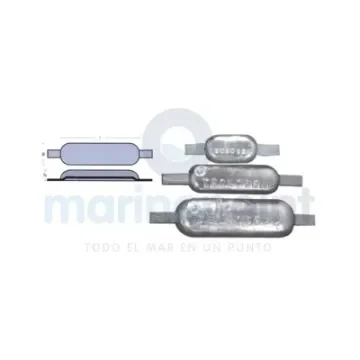 TECNOSEAL Naval Zinc Anode 340x25x5mm 4kg - TEN00305 product image