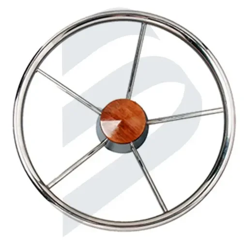 Stainless Steel Steering Wheel, 345mm - 180226 product image