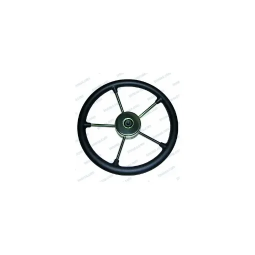 Polyurethane Steering Wheel, Small Cone, Inox-Grey - 51250034 product image