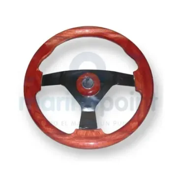 350mm Wooden Sports Steering Wheel - 71250081 product image