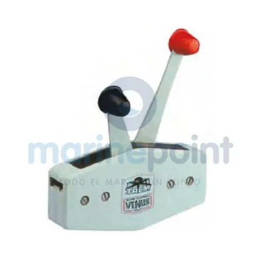 Trem Outboard Motor Remote Control, 2 Levers - GS40001 product image