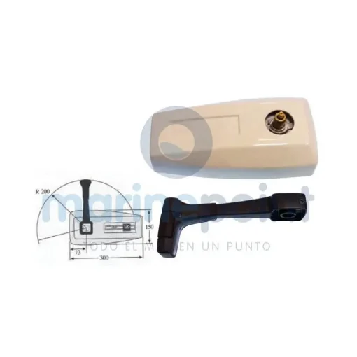 Yamaha Ymd-Rcbox-00-10 Side Motor Remote Control - GS40015 product image