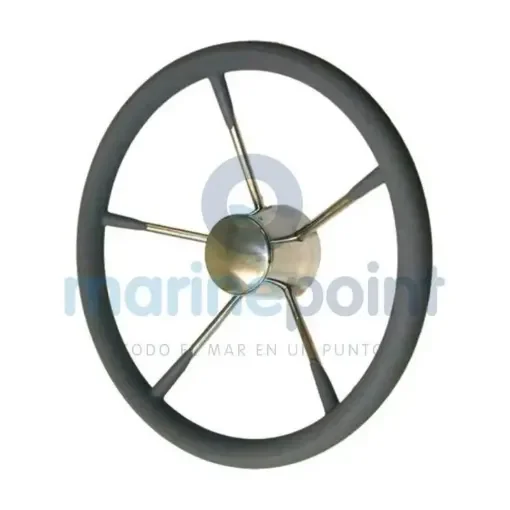 Stainless Steel Steering Wheel, 400mm Covered - GS41115 product image