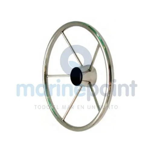 400mm Steering Wheel Stainless Steel - GS41110 product image