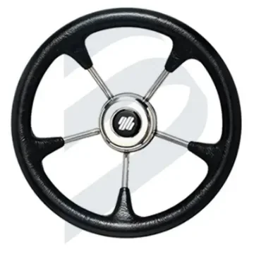 Uflex - V52-B Black Nautical Steering Wheel - 180221 product image