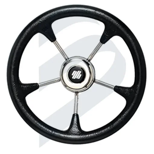 Uflex - V52-B Black Nautical Steering Wheel - 180221 product image