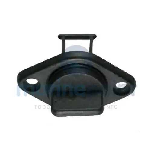 Black Nylon Drain with Plug - GS30314 product image