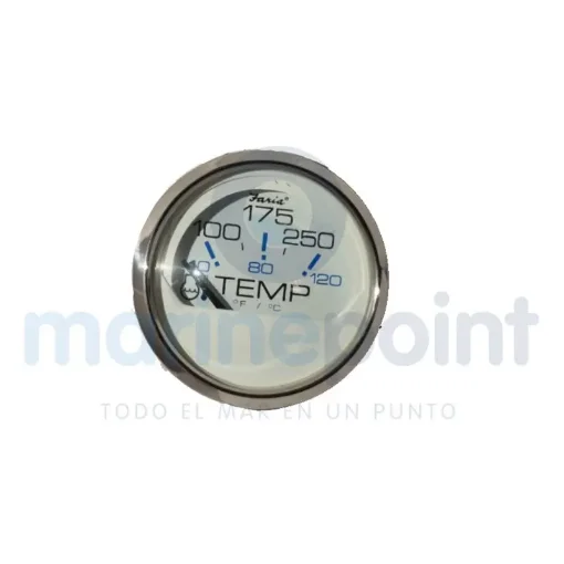 Faria - Water Temperature Indicator Chesapeake SS White - FA13804 product image