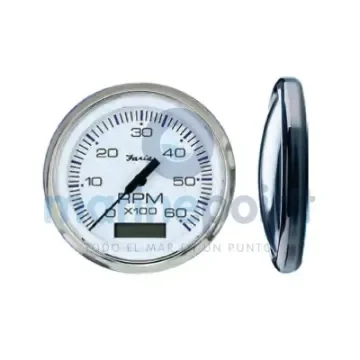 Faria - Crpm Hour Meter, Reversible Clock for Outboards - FA33840 product image