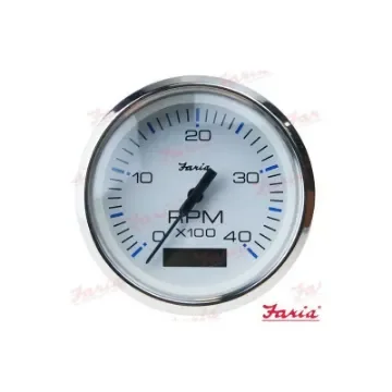 Faria - Crpm Faria White Diesel Hour Meter - FA33834 product image