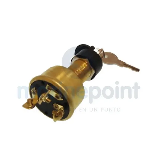 Brass Start Key 3-Position with Cap - GS11154 product image