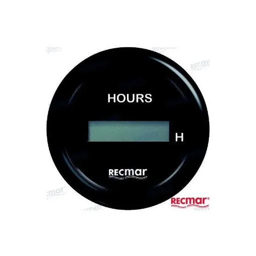 Digital Hour Meter 51 Mm Black Display - RECKY39201 product image