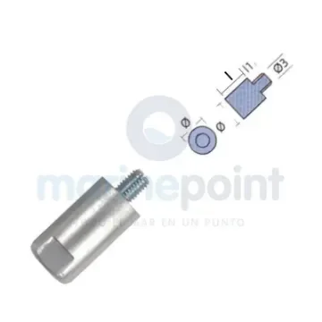 TECNOSEAL Yanmar Anode Motor Bar - TEN01311 product image