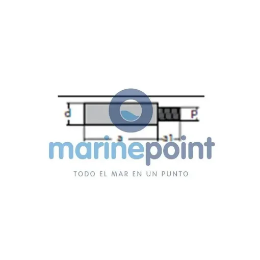 TECNOSEAL Zinc Anode Bar for Yanmar Engines - TEN01316 product image