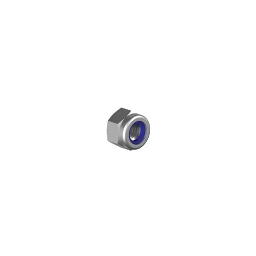 4 Mm Self-Locking Nuts A4 Stainless Steel - 985-04 product image