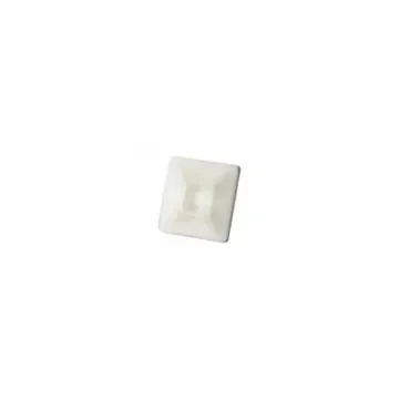 Mikalor - White Adhesive Base for 4.8 Mm Nylon Cable Ties - 03002017B product image