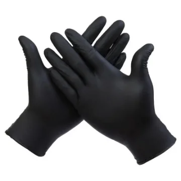 Mikalor Nitrile Gloves Black Size M/L - 05001740 product image