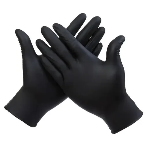 Mikalor Nitrile Gloves Black Size M/L - 05001740 product image