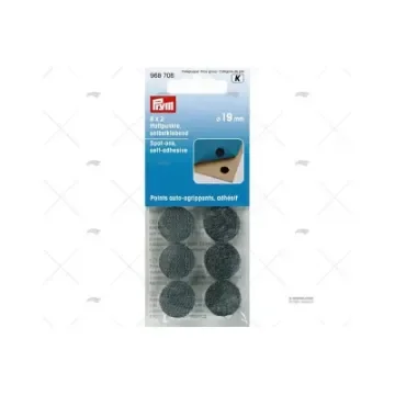 PRYM Black Adhesive Velcro Dots - 28000584 product image