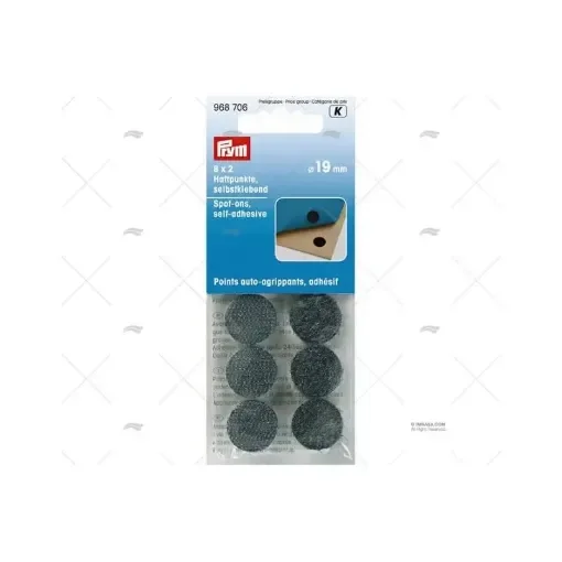 PRYM Black Adhesive Velcro Dots - 28000584 product image