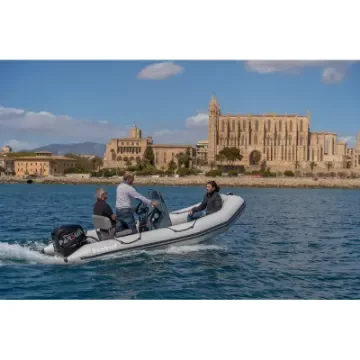 Bombard - Explorer 420 Strongan Duotex Grey Inflatable Boat - BOZ54403 product image