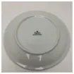 CRN Durable Marine Porcelain Dinner Plate with Chrome Rim - 24 cm, Waterproof and Dishwasher Safe product image