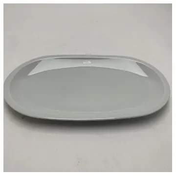 <div>Oval Ceramic Tray 35 cm with Chrome Finish and CRN Logo – Durable Marine Serving Tray for Boats and Yachts</div> product image