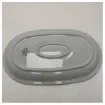 <div>Oval Ceramic Tray 35 cm with Chrome Finish and CRN Logo – Durable Marine Serving Tray for Boats and Yachts</div> product image