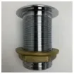 2 Inch Chrome Plated Brass Marine Drain Fitting - Durable Corrosion Resistant Sea Water Drain product image