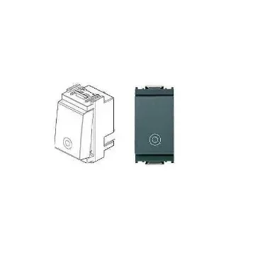 Vimar 16080 IDEA 1P NO 10A push general symbol grey - 16080 product image