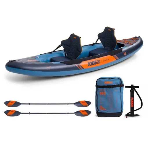 Jobe - Inflatable Kayak 2 Seats with Fibreglass Paddles - 600024002 product image
