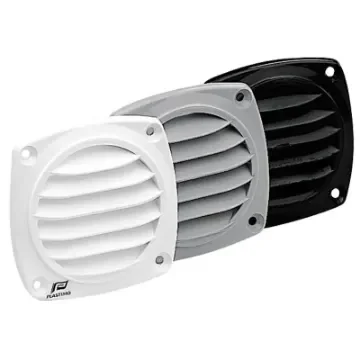 Nuova Rade - White Round Ventilation Grille Ø124 Mm - 12409 product image
