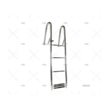 6-Step Stainless Steel Foldable and Telescopic P-Type Ladder - 20250276 product image