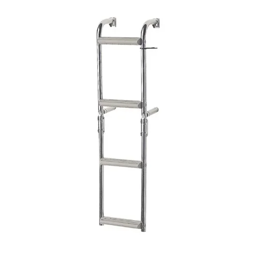 Nuova Rade - 316 Stainless Steel Folding Ladder 2+2 Steps - 30536 product image