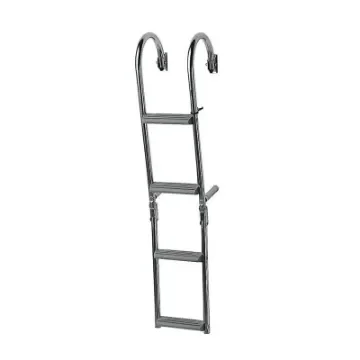 180º Curved Stainless Steel Ladder for Boats - 30535 product image