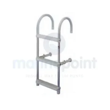 Anodized Aluminium Ladder, 3 Steps, Non-Slip Arms - GS73003 product image