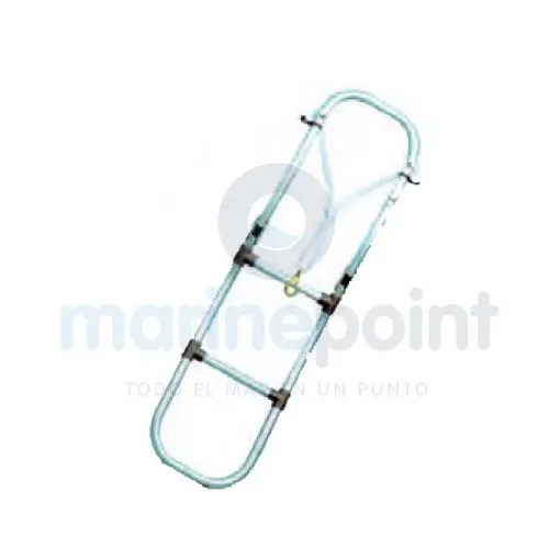 Aluminium Pneumatic Side Ladder, 2 Steps - GS73010 product image