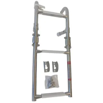 5-Step Foldable Stainless Steel Ladder - 112872 product image