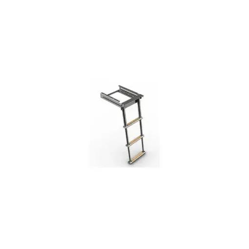 Folding Telescopic Bathroom Ladder - 2375BS product image