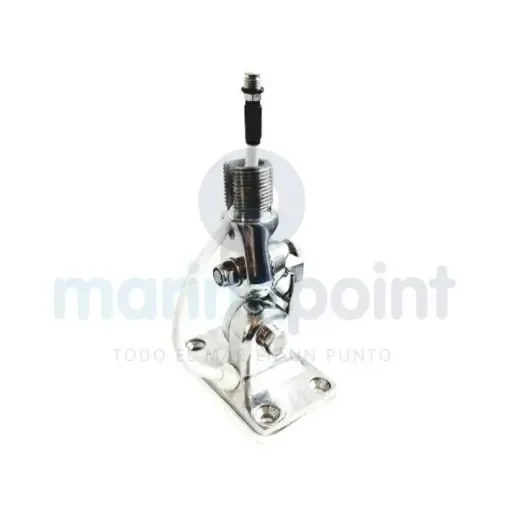 Glomex Nautical Antenna Mount Stainless Steel - GLORA107SSFME product image