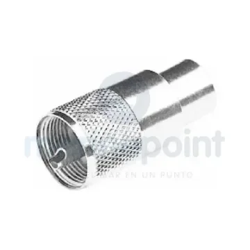 Glomex PL259 Male Connector Chrome for RG213 - GLORA131 product image