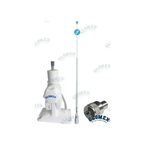 Glomex VHF Antenna Kit with RA135 and RA132 Mounts - GLORA400KIT product image