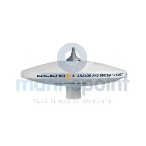 Glomex - Talitha TV Antenna, Black, 12-24V, 20 dB - GLOV9125AGCBK product image