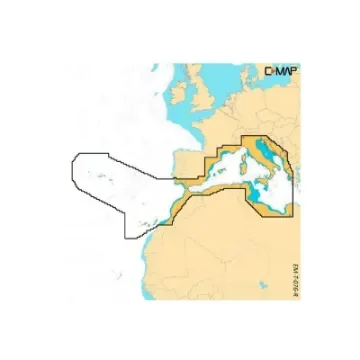 Navionics - C-Map Reveal X West Mediterranean Charting - M-EM-T-076-R-MS product image