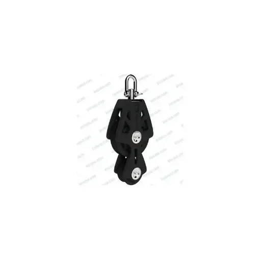 Lewmar - Synchro 60 Simple Violin Pulley, Black - L29926031BK product image